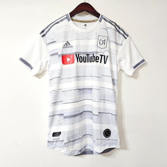 Adidas LAFC White Soccer Jersey Men's Size XL GE5945 MLS Los Angeles FC New - Picture 1 of 7